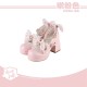 Sheep Puff Love Lace High Heel Shoes(Limited Pre-Order/8 Colours/Full Payment Without Shipping)